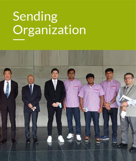LIST OF UPDATED SENDING ORGANIZATIONS FOR JAPAN .